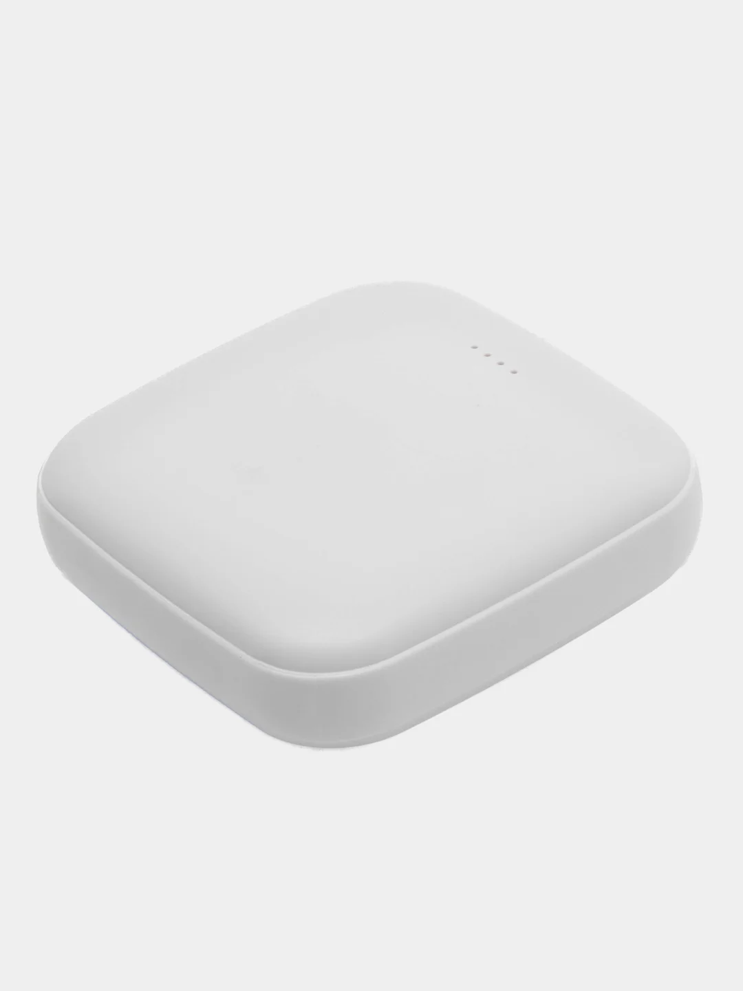 Белый внешний аккумулятор Power Bank, 5000 мА