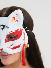 Хром маска на лицо "Кицунэ"