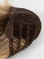 Бежевый парик длинный с челкой блонд, шоколадный