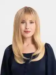 Песочный хаки парик длинный с челкой блонд, шоколадный