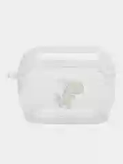 Голубой чехол для наушников AirPods Pro, силиконовый, прозрачный