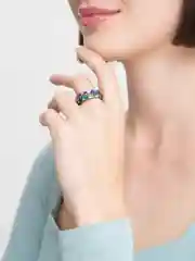 Конфетный кольцо с цепочкой на подарок