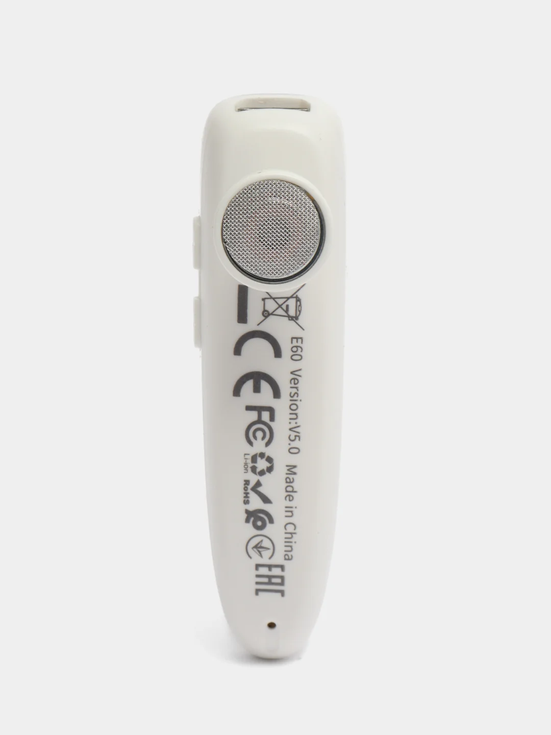 Белый гарнитура Bluetooth Hoco E60