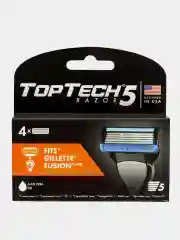 Бритва TopTech Razor5 и сменные кассеты, совместимы с Gillette Fusion5, Fusion ProGlide