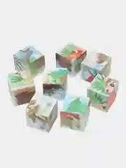 Белый лото, кубики