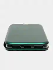 Зеленый чехол книжка Huawei Y6 2018 / Honor 7C / 7A Pro / Y6 Prime (Хуавей Хонор 7С / 7А Про)