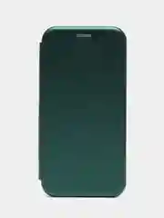 Зеленый чехол книжка Huawei Y6 2018 / Honor 7C / 7A Pro / Y6 Prime (Хуавей Хонор 7С / 7А Про)