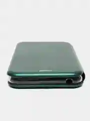 Зеленый чехол книжка Huawei Y6 2018 / Honor 7C / 7A Pro / Y6 Prime (Хуавей Хонор 7С / 7А Про)