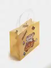 Манго полупрозрачная маленькая сумка, пакет для хранения вещей девочкам "Конфетти"