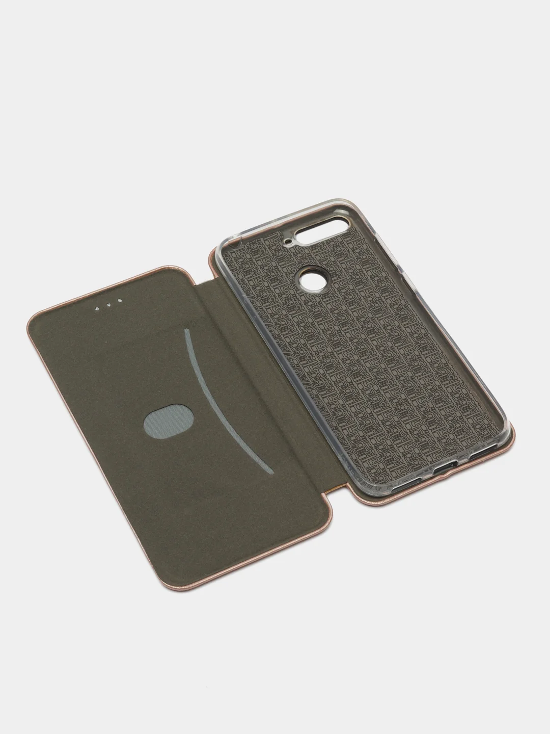 Розовый чехол книжка Huawei Y6 2018 / Honor 7C / 7A Pro / Y6 Prime (Хуавей Хонор 7С / 7А Про)