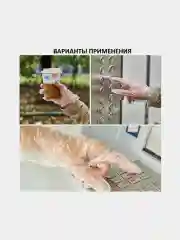 Перчатки одноразовые полиэтиленовые защитные, 50 пар (100 штук), L (большой) Laima, 606880