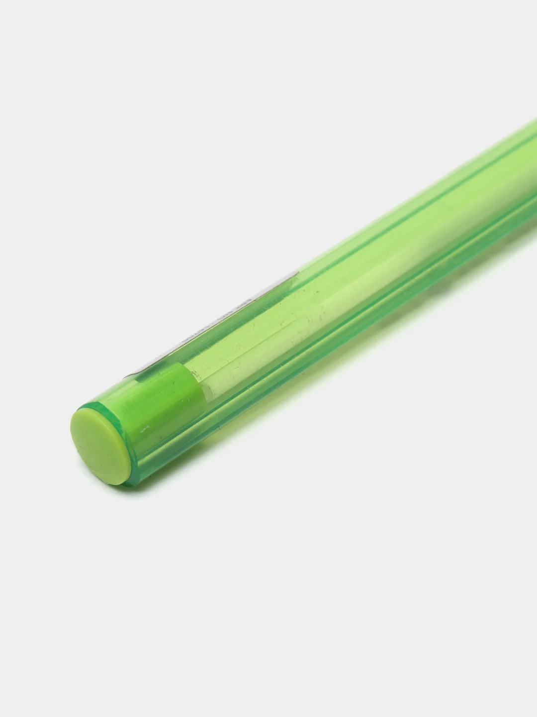 Лайм масляная ручка синяя шариковая Luxor InkGlide 100 Icy  0,7 мм трехгранная