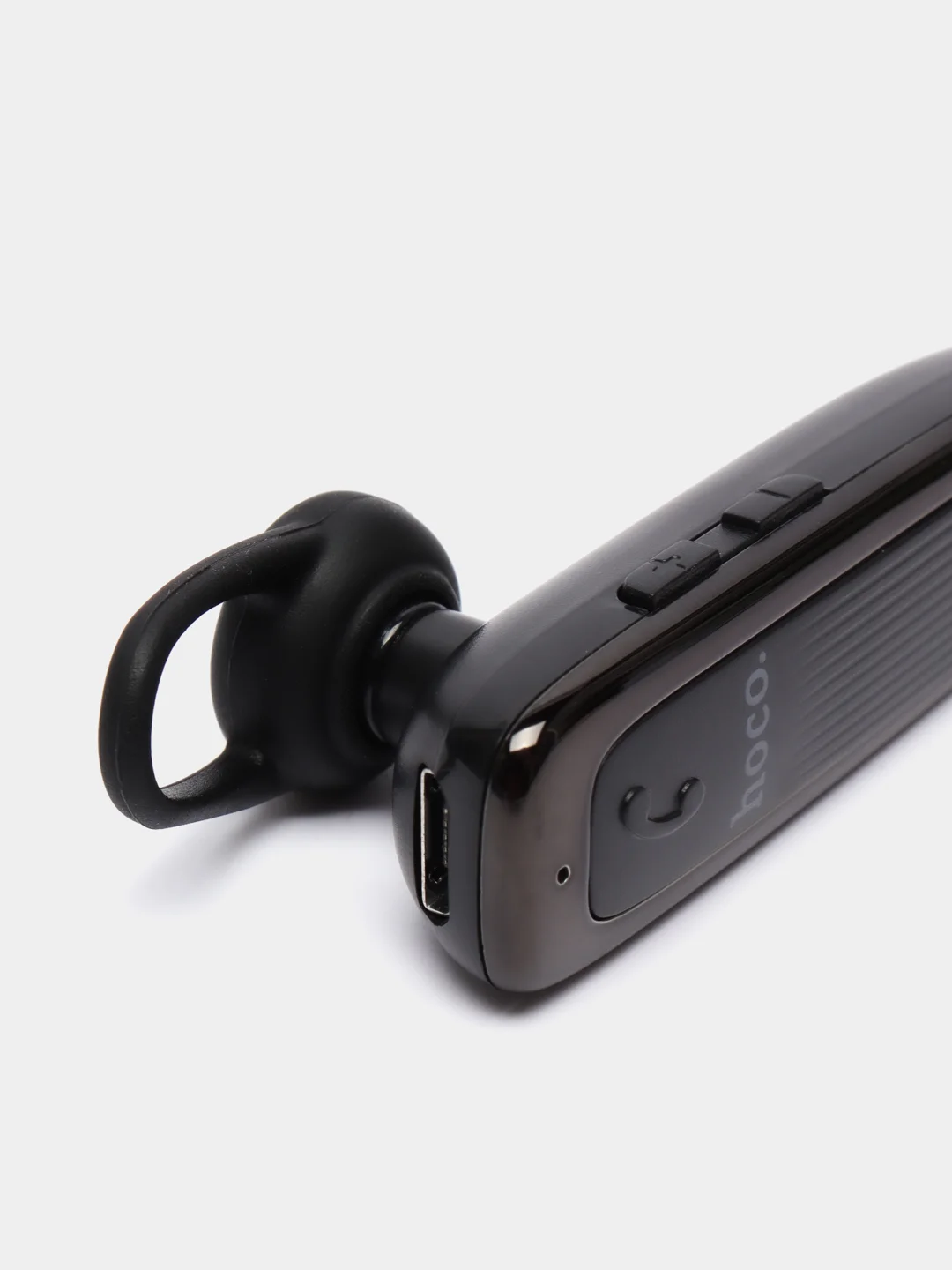 Черный гарнитура Bluetooth Hoco E60