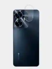 Прозрачный защитное стекло на камеру Broscorp для телефона Realme C55, прозрачное, закаленное