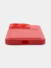 Коралловый чехол для iPhone 14 Pro (Айфон 14 Про) , силиконовый