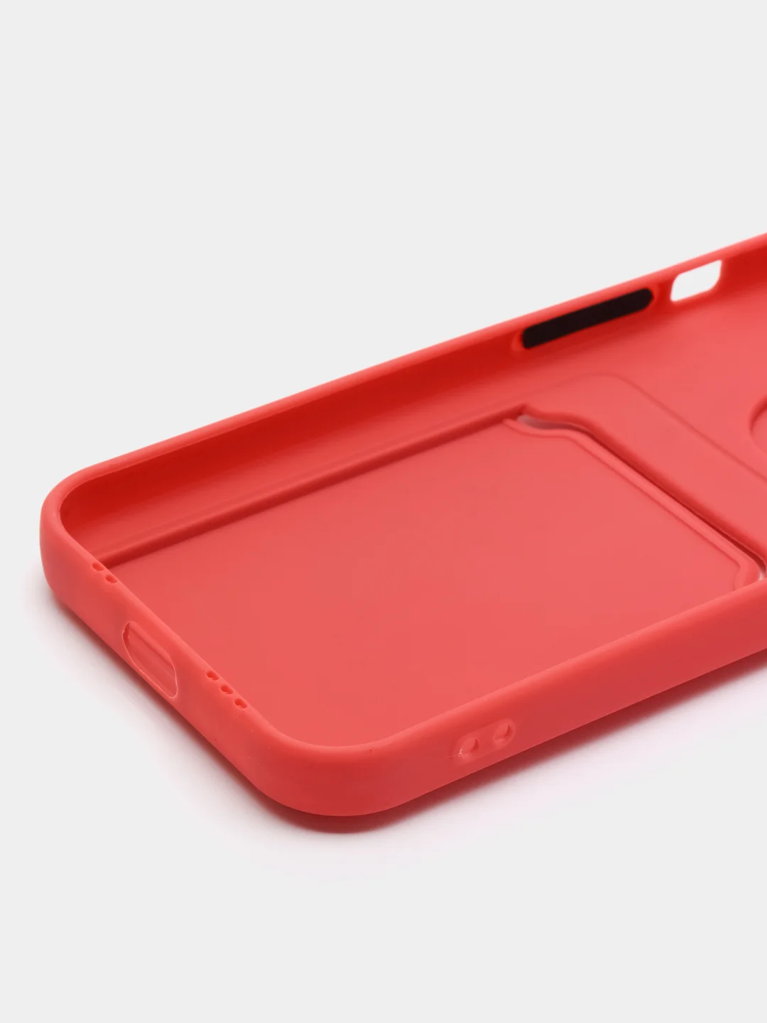 Коралловый чехол для iPhone 14 Pro (Айфон 14 Про) , силиконовый