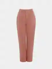 Розовый джинсы straight fit с высокой посадкой женские Incity