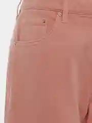 Розовый джинсы straight fit с высокой посадкой женские Incity
