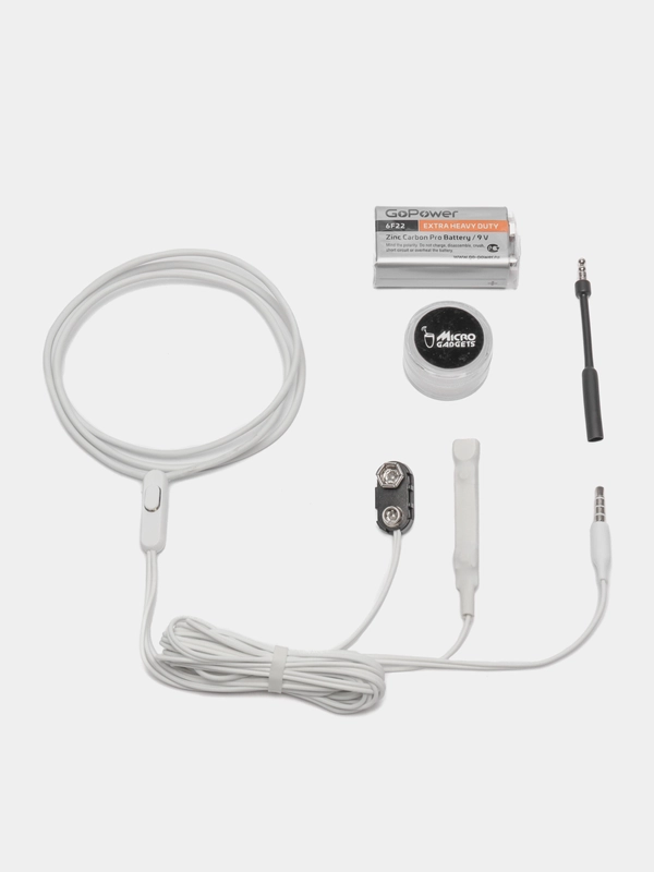 Микронаушник магнитный Microgadgets Exam Pro проводной, на батарейке