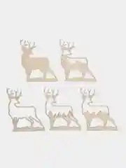 Многослойная деревянная раскраска Олень, 3D раскраска из дер