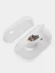 Голубой чехол для наушников AirPods Pro, силиконовый, прозрачный