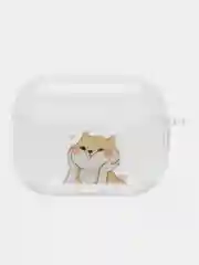 Зеленый чехол для наушников AirPods Pro, силиконовый, прозрачный