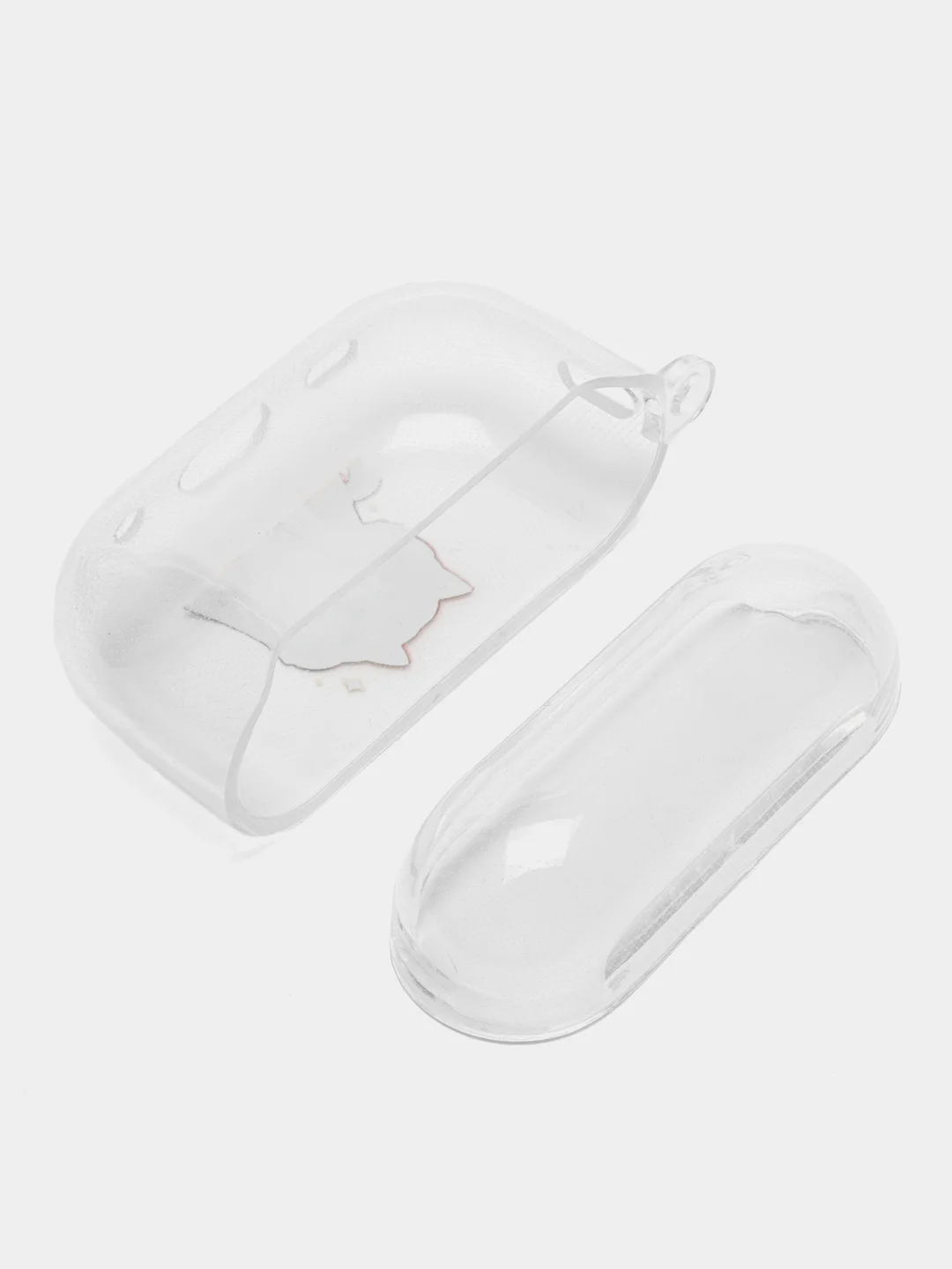Зеленый чехол для наушников AirPods Pro, силиконовый, прозрачный