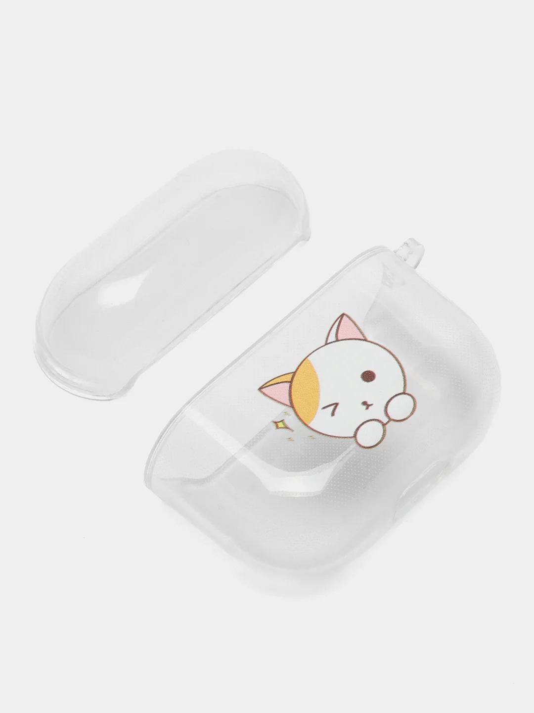 Зелёный хаки чехол для наушников AirPods 2, силиконовый, прозрачный