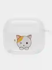 Зелёный хаки чехол для наушников AirPods 2, силиконовый, прозрачный