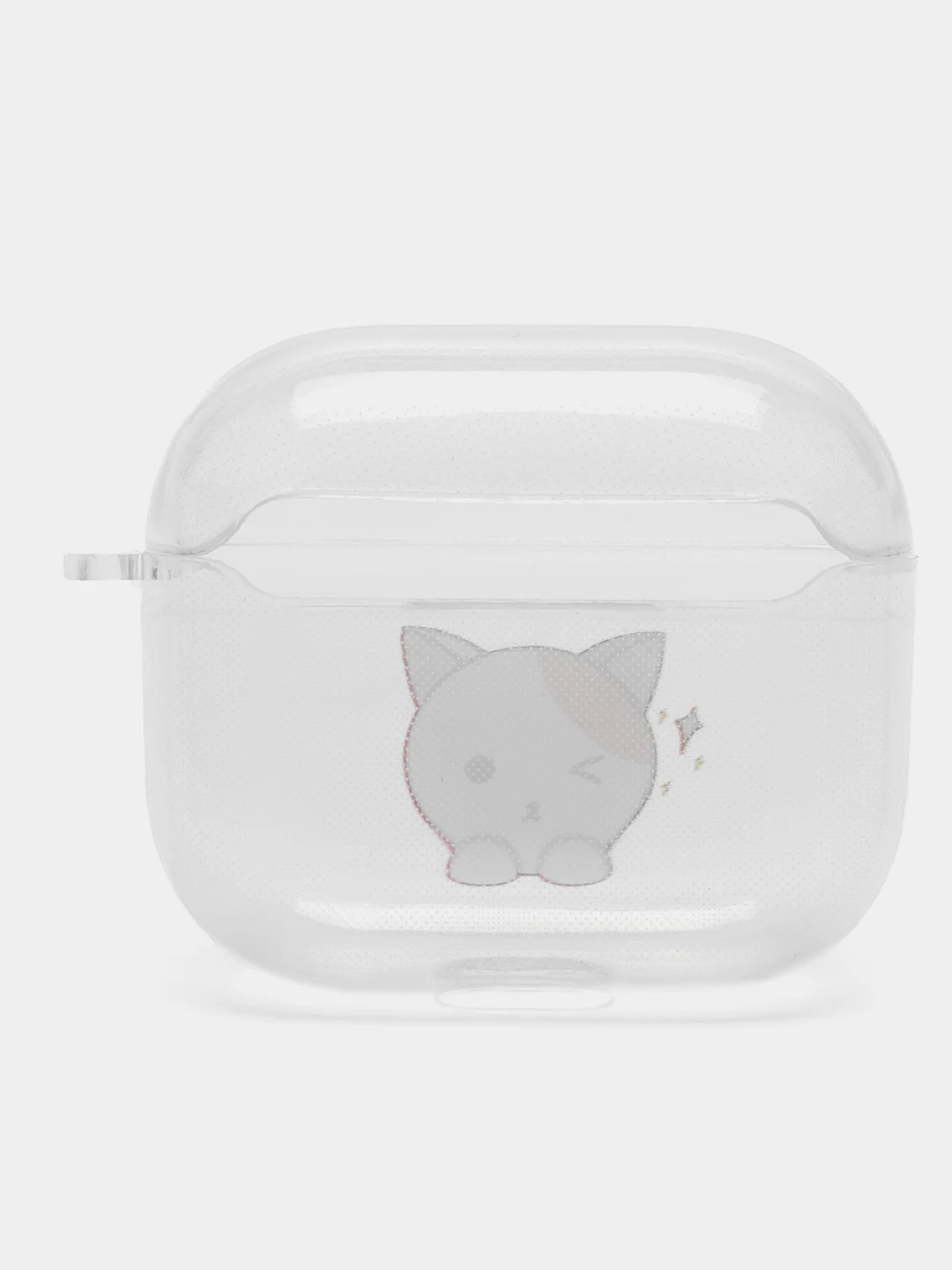 Зелёный хаки чехол для наушников AirPods 2, силиконовый, прозрачный