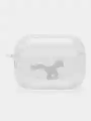 Зелёный хаки чехол для наушников AirPods Pro, силиконовый, прозрачный