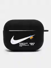 Бежевый меланж чехол для наушников AirPods Pro, силиконовый, прозрачный
