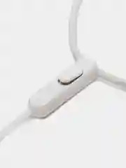 Белый микронаушник капсульный Microgadgets MG+ mini проводной с встроенным микрофоном