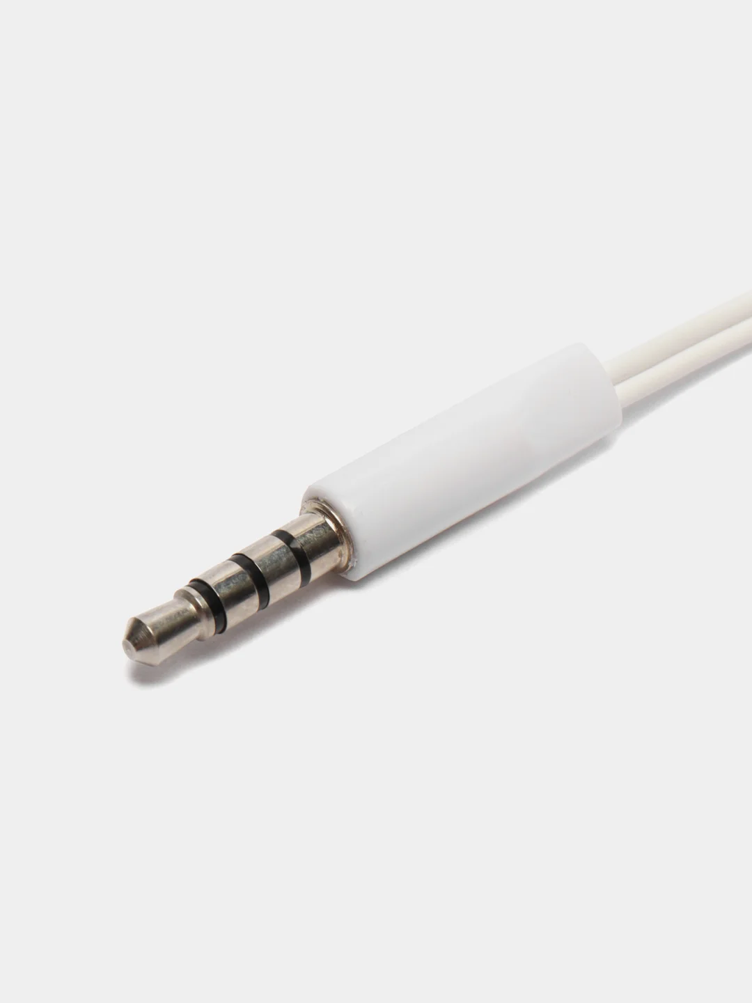Белый микронаушник капсульный Microgadgets MG+ mini проводной с встроенным микрофоном