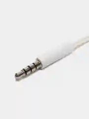 Белый микронаушник капсульный Microgadgets MG+ mini проводной с встроенным микрофоном