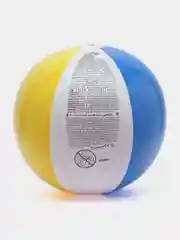 Надувной мяч Intex "Цветные полоски", 51 см, мяч пляжный, 61 см