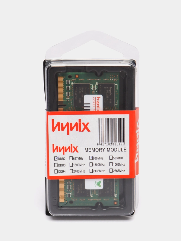 Оперативная память Hynix 2 ГБ DDR2 800 МГц SODIMM CL6