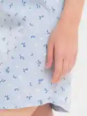 Ледяной ночная сорочка женская, на бретелях