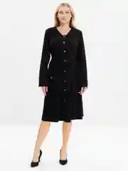 Черный платье женское, большие размеры