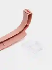 Розовый держатель настенный, для полотенец
