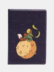 Обложка чехол на паспорт Маленький Принц (The Little Prince)