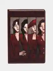 Обложка чехол на паспорт "Мамамо" (Mamamoo)