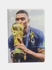 Обложка чехол на паспорт Мбаппе (Kylian Mbappe Lottin)