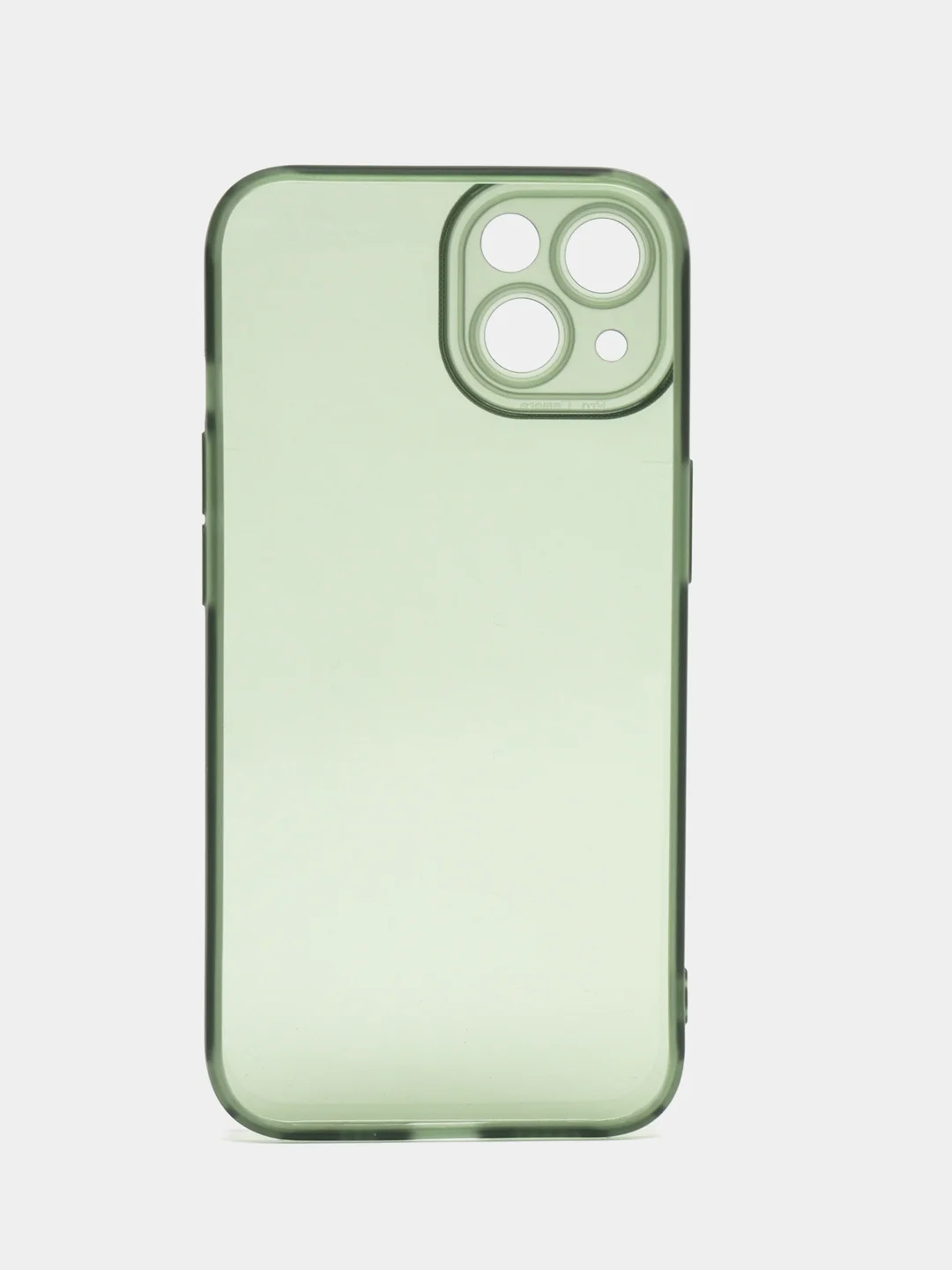 Зеленый чехол iPhone 15/14/13/12/11/Pro/Max/Mini/Plus/X/XR/XS/6S/7/8+/SE 2, прозрачный