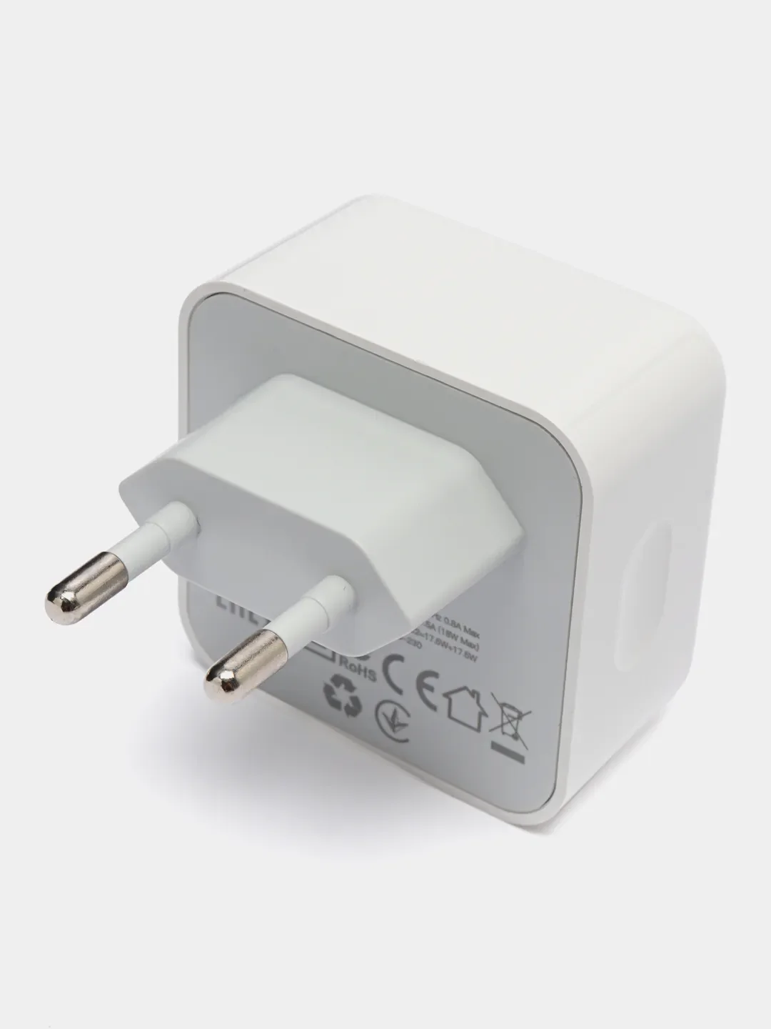 Сетевое зарядное устройство Borofone BA76A, 35W, 2 выхода Type-C + кабель, быстрая зарядка