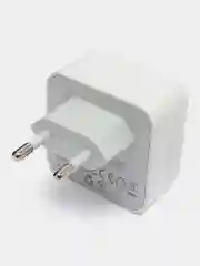 Сетевое зарядное устройство Borofone BA76A, 35W, 2 выхода Type-C + кабель, быстрая зарядка