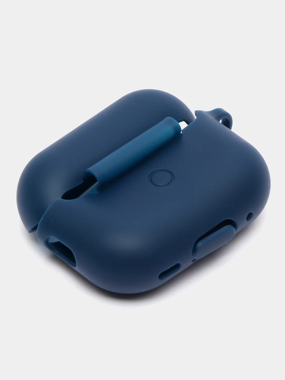 Темно-синий силиконовый чехол для наушников AirPods 2, 3, Pro, Pro 2