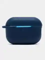 Темно-синий силиконовый чехол для наушников AirPods 2, 3, Pro, Pro 2