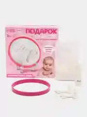 Розовый набор для детских слепков, на память