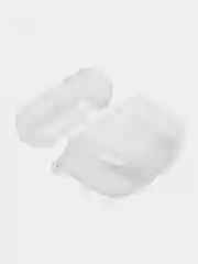 Конфетный чехол для наушников Apple AirPods 3 силиконовый прозрачный принт Nike / Найк